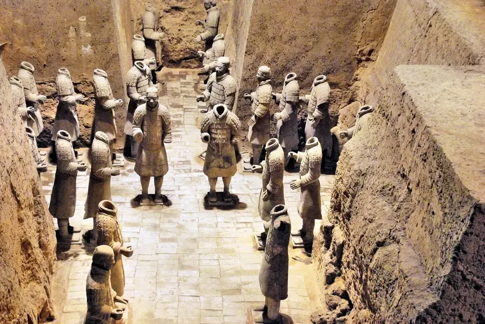 I guerrieri dell’Esercito di Terracotta a Xi’an