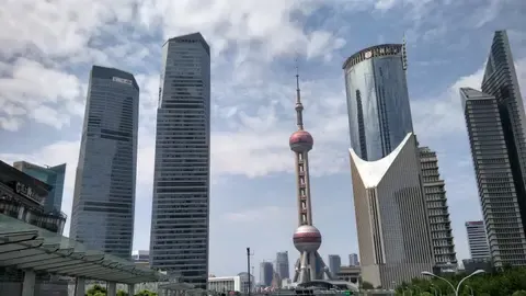 Shanghai e il fiume Huangpu