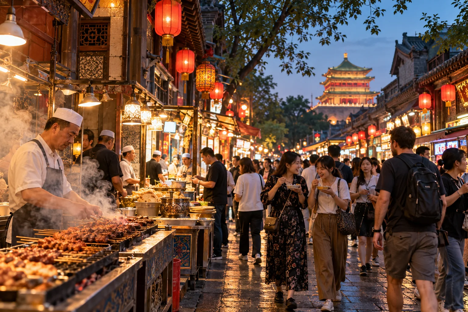 Quartiere Musulmano di Xi’an, immagine illustrativa