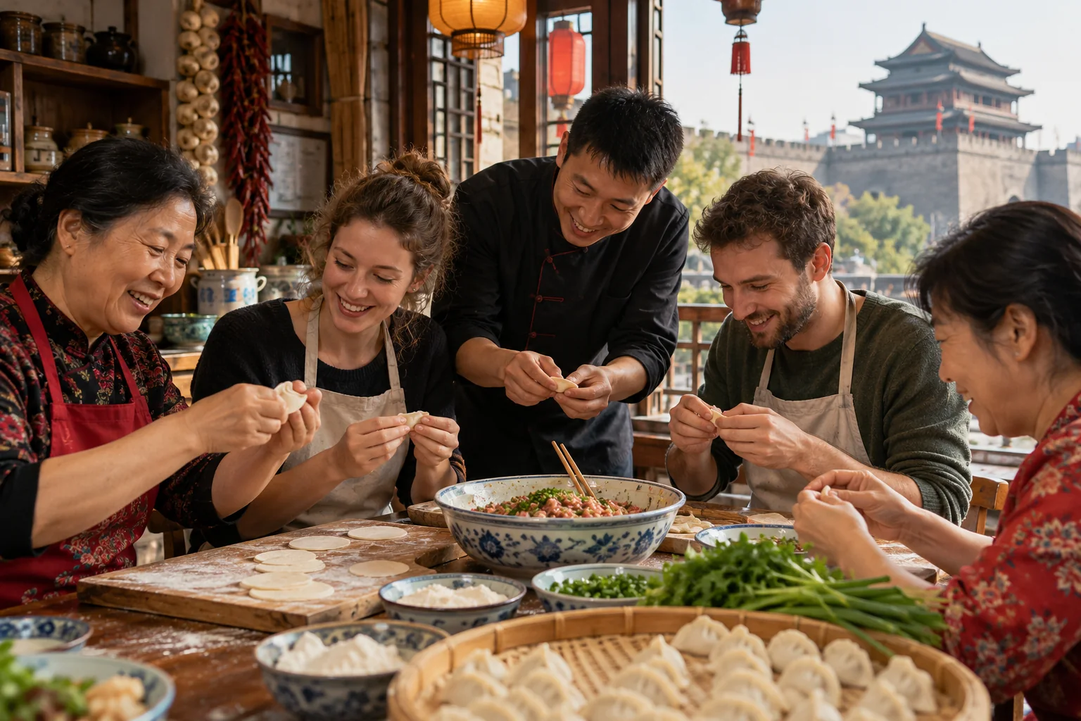 Lezione di cucina a Xi’an, immagine illustrativa