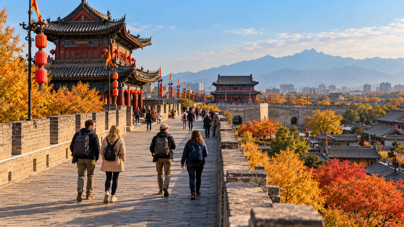 Mura di Xi’an, immagine illustrativa