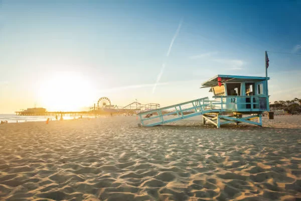 Santa Monica al tramonto, fotografia del programma