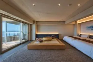 Camera del ryokan Yuzanso