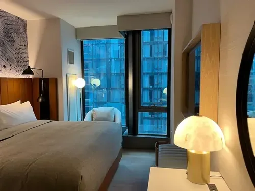 Una camera dell’hotel