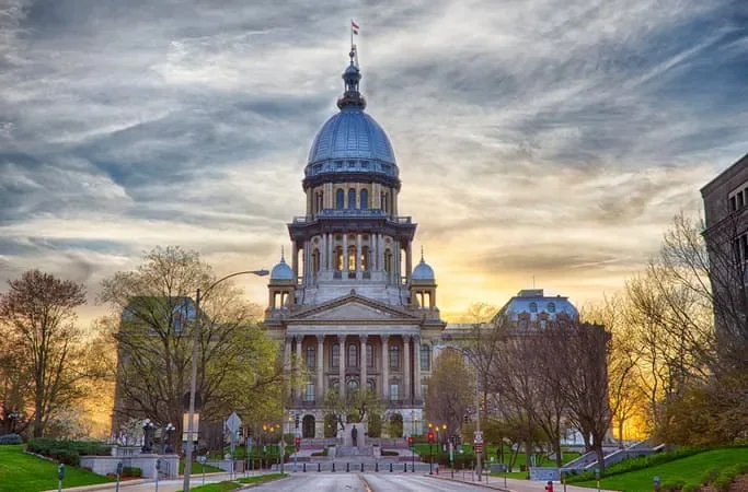 Campidoglio dell’Illinois a Springfield