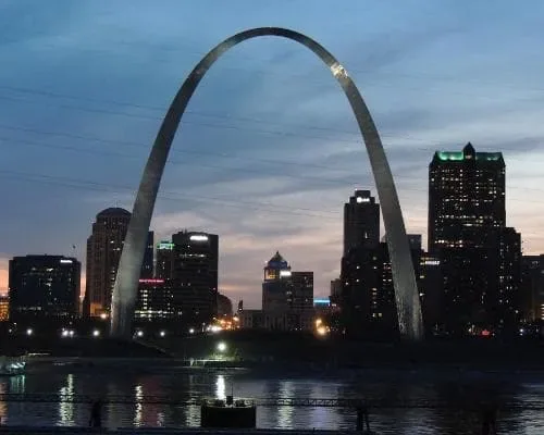 Gateway Arch nell’area di St. Louis