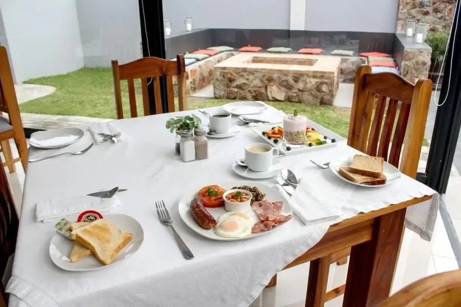 La zona colazione